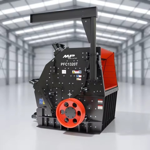 PFC1320T Heavy Duty Impact Crusher 140-380 TPH Rock Crushing Machine with 2000mm Wide Rotor for Limestone Aggregate Production