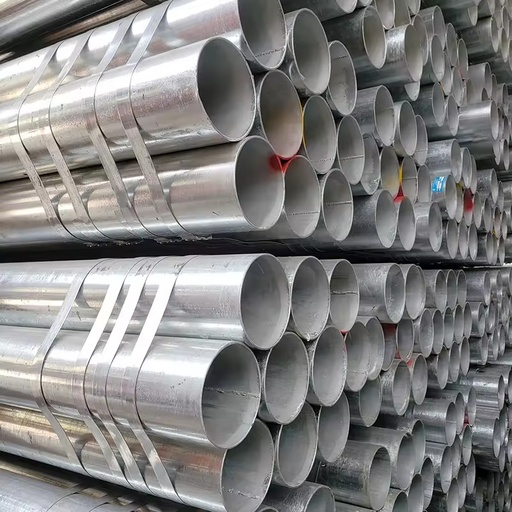 Hot Dip Galvanized Steel Pipe Round Tube GI Pipe Pre Galvanized Carbon Steel Tube for Construction Scaffolding