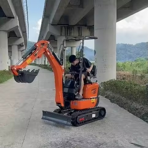 Antspower 2026 Factory Direct Sales Mini Excavator 1.2 Tons Small Mining Excavator Multifunctional Micro diesel Bagging Machine