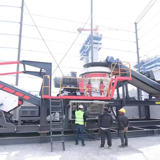 Frame Cone Crusher with PLC Control and AC Motor for Mining-Medium & Fine Crushing 100-300t/h Capacity