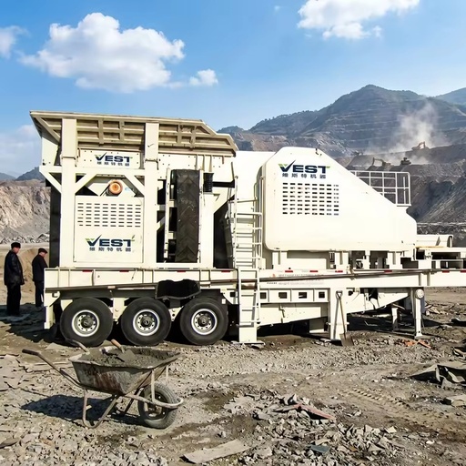 Heavy-duty Hard Stone Jaw Crushing Station for Mining Aggregate Crushing Plant