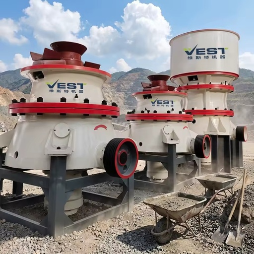 Heavy Duty Ore Rock Cone Crushing Machine with Single Hydraulic Cylinder