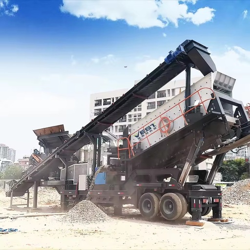 Tyre Type Impact Crusher Plant for Quarry Stone Aggregate Crushing