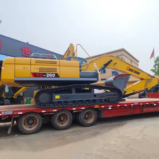 Factory Supply SZ260 Dual-Power Hydraulic Excavator Diesel & Electric Switchable Crawler Digger for Mining Urban Construction