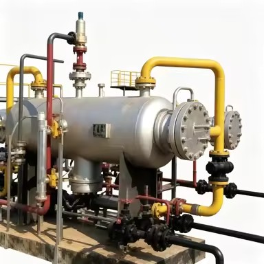 Oil Gas Water Three Phase Separator for Oilfield and Shale Gas