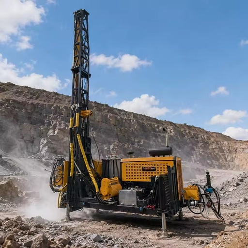 CX800 Tracked Diamond Core Drill Machine 800m Depth Cummins 4BT Engine Wireline System for Gold & Copper Exploration