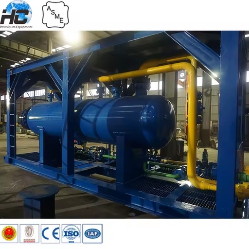 Horizontal Oil Water Separator System / Gas Filter Separator / Gravity Separator for Oilfield Well test