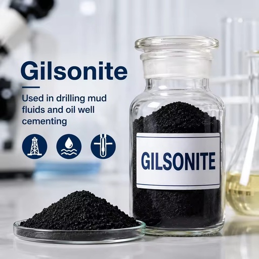 Oilfield Drilling Chemicals Gilsonite Natural Asphalt for Water Based Drilling Fluids Hole Stabilizer Plugging Material