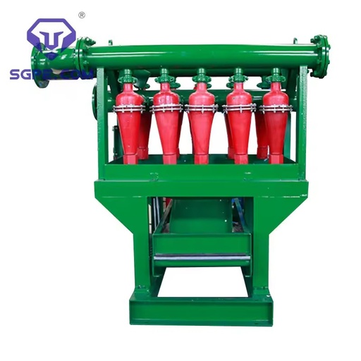 Desilter with Motor Bearing Engine Gear PLC for Solid Control System Oilfield