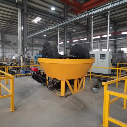 High Performance Gold Ore Grinding Machine, Dual Wheel Beneficiation Production Line, Grinding Equipment, Wet Disc Mill