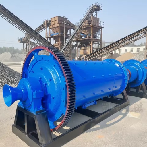 Efficient Large-scale Mining Machine, Gold Ore Ball Mill, Equipped with Core Components: Motor, Bearings, Gears, and Gearbox