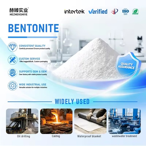 Free Sample Wellbore Stabilizing Bentonite Powder for Oil Drilling Mud Collapse Prevention Factory Price Montmorillonite