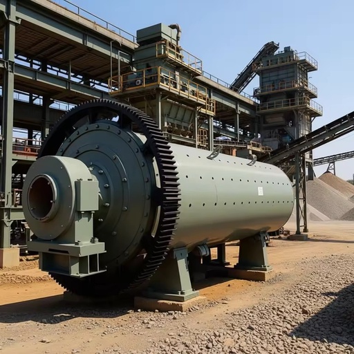 High-Efficiency Ball Mill | Ore Grinding Equipment, Ideal for Gold, Silver, Copper, and Tin Ore Processing Projects,Low Price