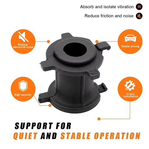 Reinforced 48815-60221 Stabilizer Bar Bushing Oil Heat Cold Resistant Long Service Life Auto Component