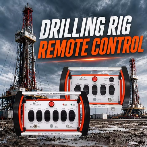 Professional Industrial Wireless Controller for Oilfield Machinery Featuring High Strength Signal IP68 Waterproof Dustproof