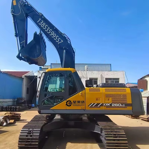 XGY DX Series DX260LC-MH Heavy Duty 360 Crawler Excavator Multiple Purpose Hydraulic Digger for Mining Rock Breaking & Digging