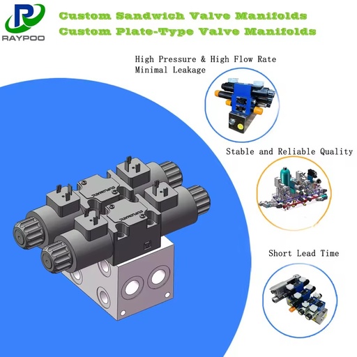 Hydraulic Manifold Block | Custom Hydraulic Valve Block for Hydraulic Systems