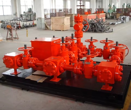 API 16C Forged Stainless Steel BOP Choke Manifold 600 SYMT Brand Petroleum Processing Equipment for Oilfield Well Drilling 4130