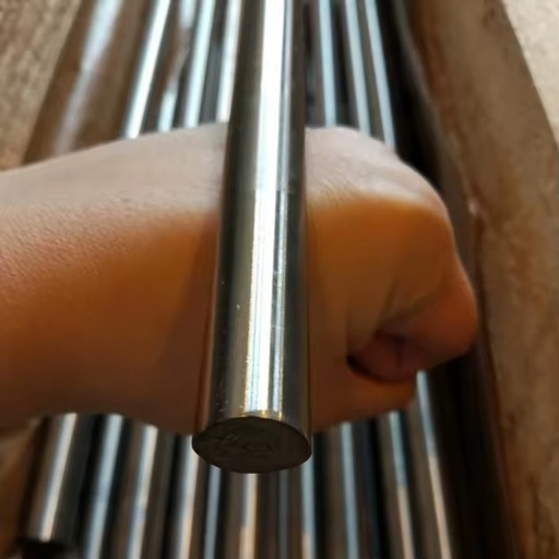 High Precision Stainless Steel Round Bar 304/316/201 Polished Solid Steel Rod Custom Size for Industrial Machining Construction