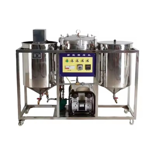 Oil Refinery System Soybean Oil Refining Equipment High Efficiency Oil Refining Equipment