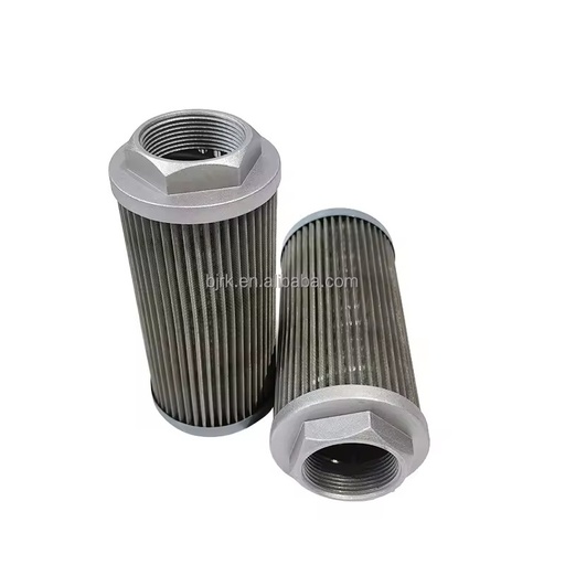 Excavator Hydraulic Suction Oil Filter WU-100x80-J WU-100x100-J WU-100x180-J Mesh Oil Suction Filter Folding Hydraulic Filter