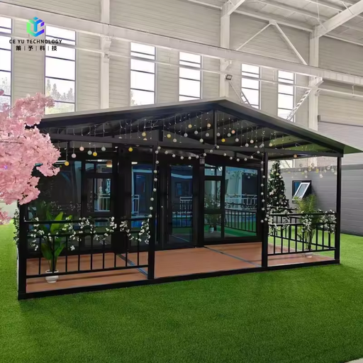 Expandable Breathable Container House Modern Design for Oilfield Projects Temporary Offices 40ft CY-E Model Thickened Walls