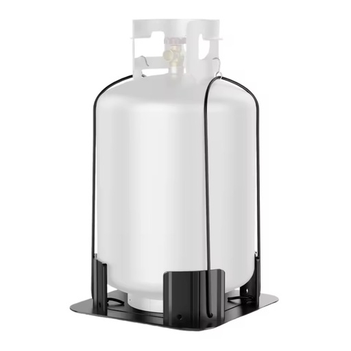 Factory Price Heavy Duty Adjustable Propane Tank Stabilizer with 2" Wheels for Outdoor Camping