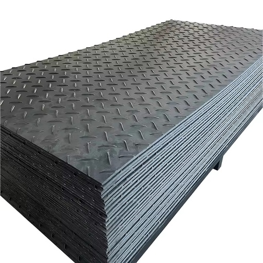 Portable HDPE Construction Ground Mats Impact Resistant Interlocking Road Mats for Outdoor Works