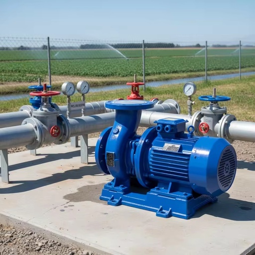 Impeller 10-100 L/Min Flow Rate 7.5 HP Electric Centrifugal Pipeline Water Pump Horizontal High Pressure Centrifugal Pump