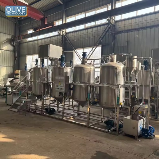 Large Capacity Complete Petroleum Oil Refining Machine Plant for Soybean and Oil Competitive Price