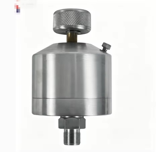 Oil-Water Isolator Oil Separator Model TC7000-I60M for Pressure Calibration 0-600bar/0-60MPa Dia.90x160mm