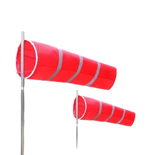 Wind Indicator Thickened Waterproof Fluorescent Windsock Nylon Material FXD-005 Oilfields Outdoor Use