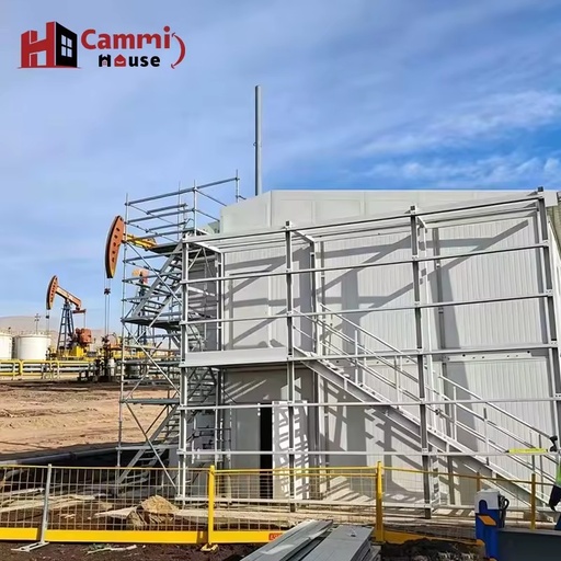 Heavy Duty Mining Cabin All-in-one Camp Solution Mining Site Storage Warehouse Container Oilfield Modular Cabin