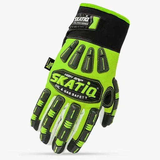 Custom Logo Heavy Duty Leather Work Safety Gloves Winter Protective Water Oilfield Tool TPR Impact Hand Gloves Tactical Mechanic