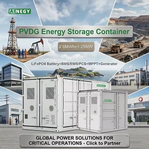 1.5MWh 2MWh 2.6MWh Containerized Battery Storage System, Industrial Commercial Energy Storage for Factory Power Stability