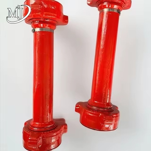 Chiksan Carbon Steel Forged High-Pressure Flexible Round Head Pipe Fittings Straight Type Welded Integral Pup Connector