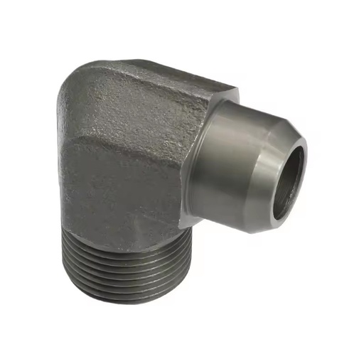 Factory-Customized Carbon Steel Hydraulic Fittings 90 Welded-Type Elbow Hardware Connectors 1CW9 Hexagon Head Bend Shape