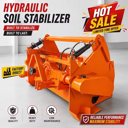 Hydraulic Soil Stabilizer Plant for High Capacity Stabilized Gravel and Fly Ash Mixing