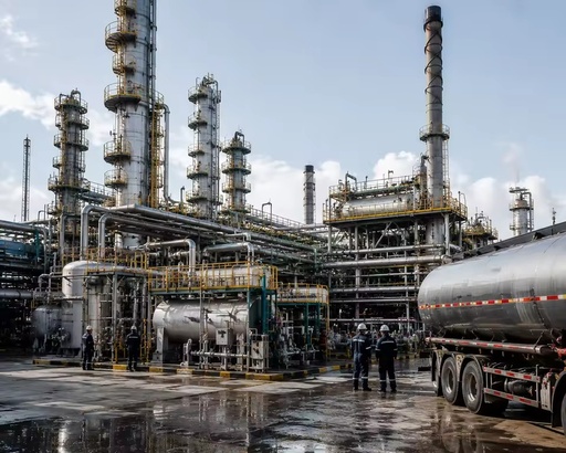 Modular Petroleum Refinery Plant Construction with Reliable Fuel Supply Engine & Pump PLC Control 10L/h Capacity