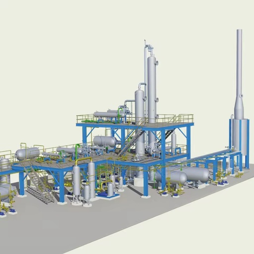 Turnkey Refinery Solution Waste Engine Oil Recycling Machine