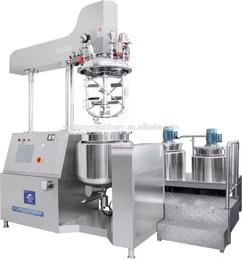 High Quality Vacuum Homogenizing Emulsifier Cosmetic Cream Emulsion Gel Lotion Petroleum Jelly Making Machine