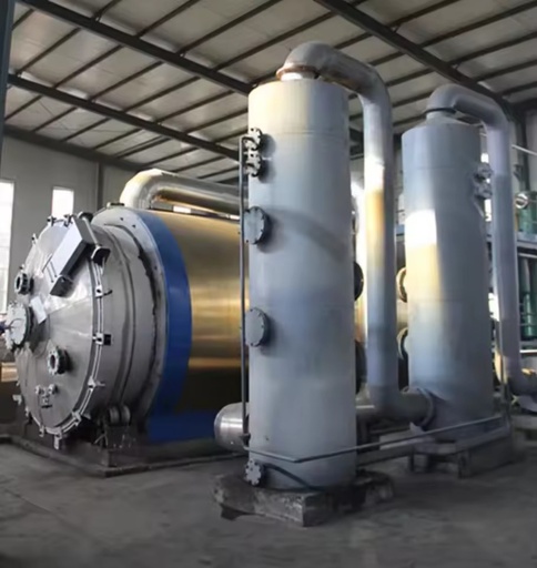 Waste Plastic Pyrolysis Equipment Producing ISCC Certified Pyrolysis Oil Full Recycling Machine Line