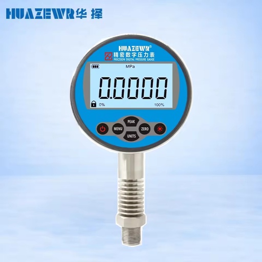 High Temperature Resistant Stainless Steel Digital Pressure Gauge with up to 260MPa Range for Chemical & Petroleum Industries