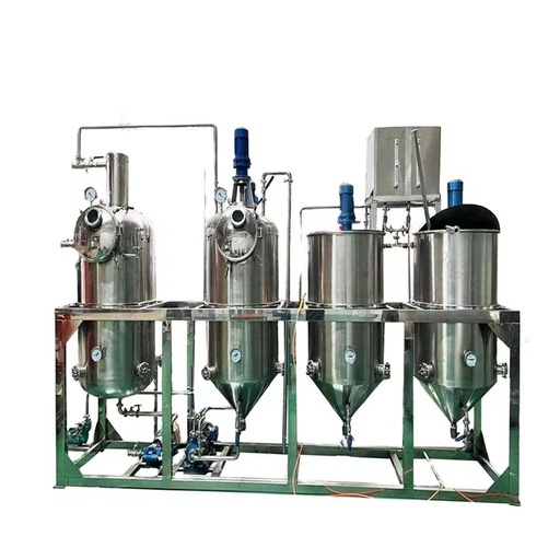 2000kg/d Palm Oil Refinery Machine: Crude Oil Refining Plant.