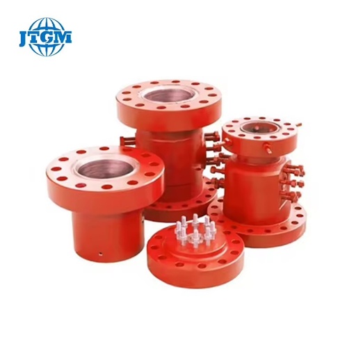 Factory Direct API 6A Carbon Steel Adapter Tubing Wellhead Assembly Casing Spool for Oilfield Drilling Equipment