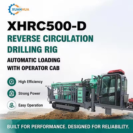 XHRC500-D Automatic Feeding Hydraulic Crawler Mining Tunnel Machine Rock With Cab