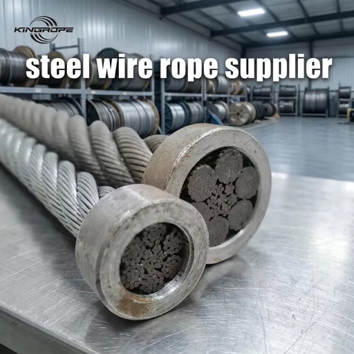6X19S+IWRC/FC 6X26SW+IWRC/FC Steel Wire Rope for Oil & Gas Drilling Engineering