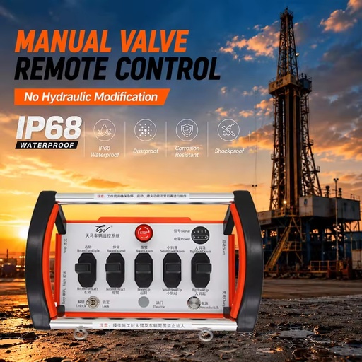 Oilfield Radio Remote Controller for Drilling Rig Crane Excavator Potting Encapsulation IP68 High Signal