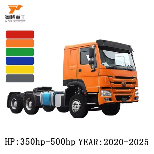 Reliable Heavy-Load Oilfield Worksite Machinery Transport Solution 351HP-420HP Sinotruk Howo 6x4 Tractor Truck