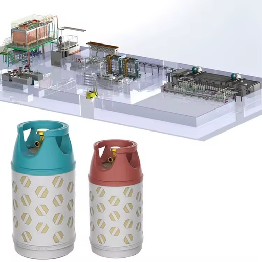 Composite Material Liquefied Petroleum Gas Cylinder Production Line Machine Used